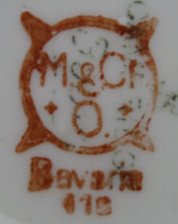 Клеймо Porzellanmanufaktur Marcus & Co.
