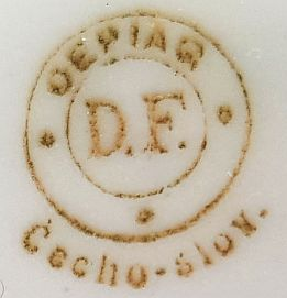 Клеймо Österreichische Porzellanindustrie A.G., vormals Dallwitz