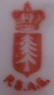 Клеймо Porzellanfabrik Schönwald