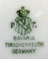Клеймо Porzellanfabrik Tirschenreuth