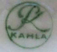 Клеймо Porzellanfabrik Kahla