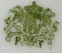 Клеймо Königlich privilegierte Porzellanfabrik Tettau