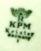 Клеймо Krister Porzellanmanufaktur