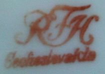 Клеймо Porzellanfabrik Richter, Fenkl und Hahn
