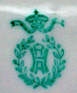 Клеймо Hädrich & Sohn, Porzellanmalerei