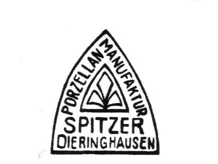 Клеймо Porzellan-M. nufaktur Spitzer