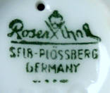 Клеймо Philipp Rosenthal & Co. und Rosenthal AG