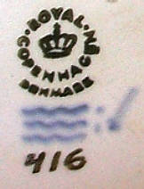 Клеймо Royal Copenhagen