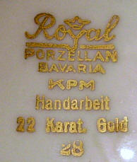 Клеймо Kerafina GmbH Porzellanfabrik