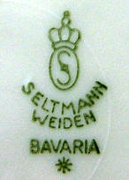 Клеймо Porzellanfabriken Christian Seltmann