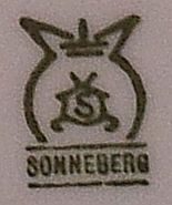 Клеймо Gebr. Schoenau, Swaine & Co / VEB Sonneberger Porzellanfabriken