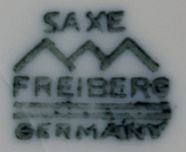 Клеймо Porzellanfabrik Freiberg