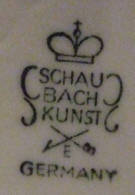 Клеймо VEB Porzellanfabrik Unterweißbach