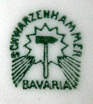 Клеймо Schumann & Schreider Porzellanfabrik Schwarzenhammer
