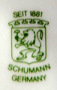 Клеймо Carl Schumann Porzellanfabrik