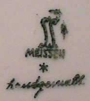 Клеймо Steingutfabik AG Sörnewitz