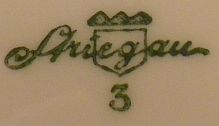 Клеймо Striegauer Porzellanfabrik AG