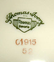 Клеймо Porzellanfabrik F. Thomas