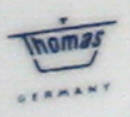 Клеймо Rosenthal Porzellan AG für die Porzellanfabrik F. Thomas