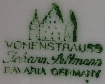 Клеймо Porzellanfabrik Johann Seltmann