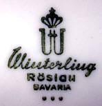 Клеймо Gebrüder Winterling Prozellanfabrik