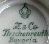 Клеймо Keramische Werke Zehendner & Co.