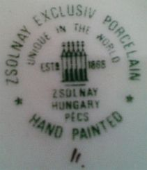 Клеймо Zsolnay´sche Keramische Fabriken