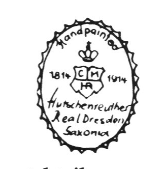 Клеймо Dresdner Kunstabteilung von C.M. Hutschenreuther