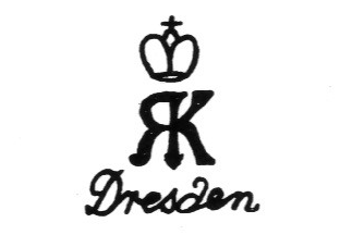 Клеймо Richard Klemm Porzellanmalerei und Vereinigte Dresdner Porzellanmalereien Klemm, Donath & Co.