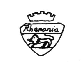 Клеймо Rhenania Porzellanfabrik