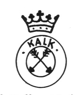 Клеймо Porzellanfabrik Kalk