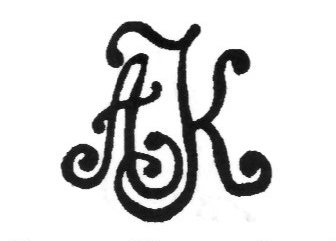 Клеймо Anton Kempf Porzellanmalerei