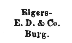 Клеймо E. Diemar & Co.