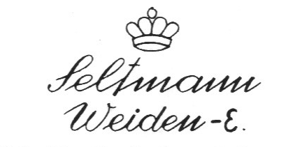 Клеймо Porzellanfabrik Christian Seltmann, Zweigwerk Erbendorf