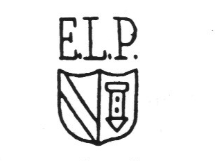 Клеймо Emil Friedrich Leonhardt Porzellanfabrik Ettlingen