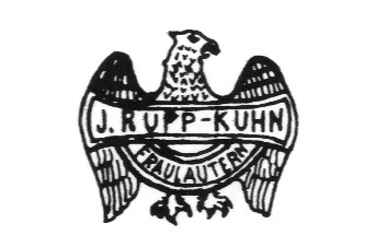 Клеймо J. Rupp-Kuhn. Marke 1896 - 1906