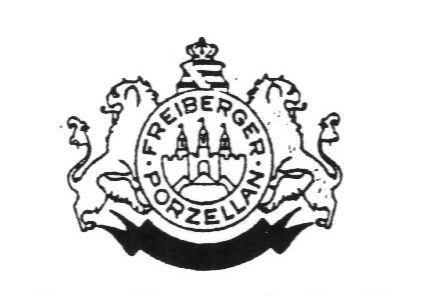 Клеймо Sächsisches Porzellanwerk Freiberg