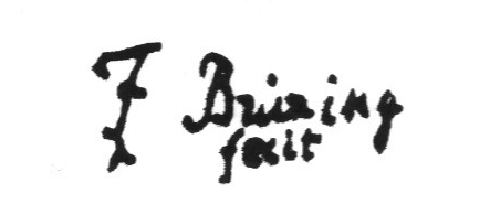 Клеймо Herzoglich Braunschweigische Porzellan Manufaktur