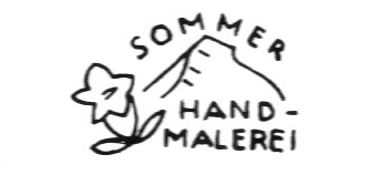Клеймо Porzellanmalerei Josef Sommer und Josef Sommer & Sohn