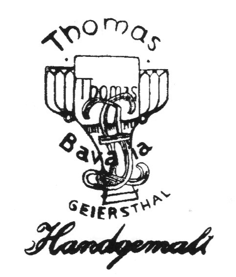 Клеймо Porzellanmanufaktur Geiersthal Langer & Jahn, Porzellanfabrik Thomas in Marktredwitz