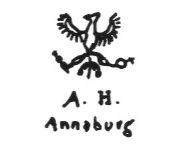 Клеймо A. Heckmann