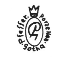Клеймо Porzellanfabrik Ilse Pfeffer