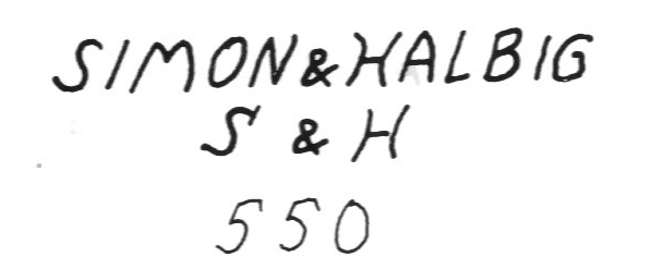 Клеймо Simon & Halbig