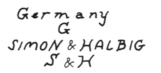 Клеймо Simon & Halbig