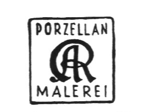 Клеймо Porzellanmanufaktur C. Alfred Römhild