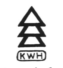 Клеймо VEB Kombinat Keramische Werke Hermsdorf, TRIDELTA