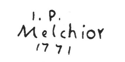 Клеймо Churfürstlich Privilegierte Porcelain Fabrique, Churfürstlich Mainzische Manufaktur