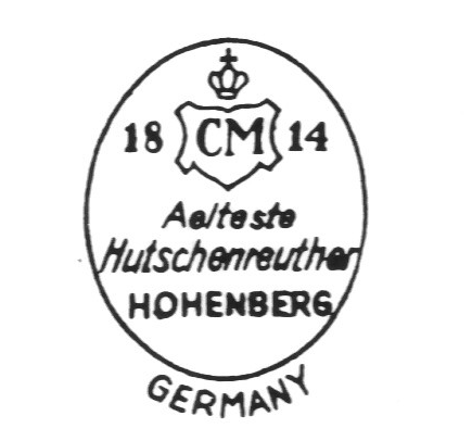 Клеймо Porzellanfabrik C.M. Hutschenreuther
