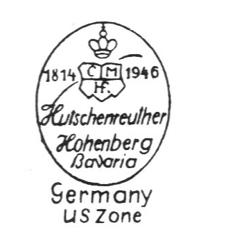 Клеймо Porzellanfabrik C.M. Hutschenreuther
